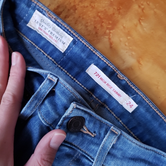 Levi's 721 high rise skinny jeans - Picture 2 of 3
